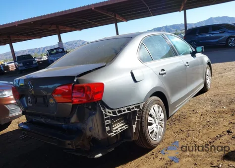 2014 Volkswagen Jetta 2.0L S из США, поврежденный, VIN 3VW2K7AJXEM288002